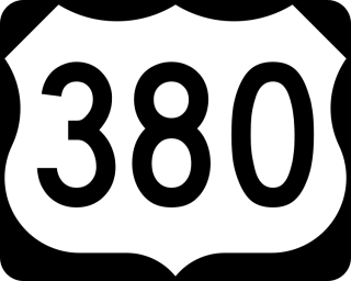 US Hwy 380 Sign