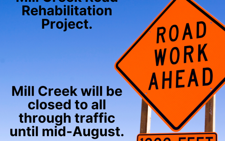 Mill Creek Road Closure
